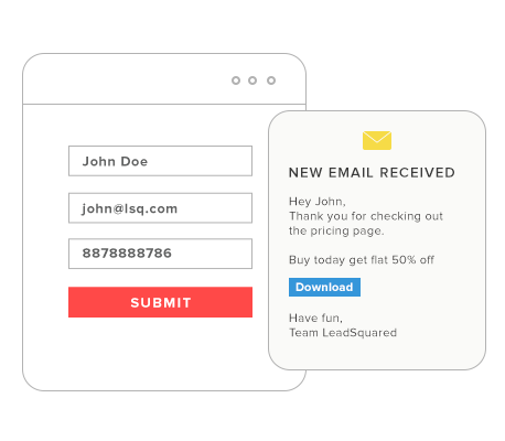 Responsive landing pages - Build autoresponders with ease