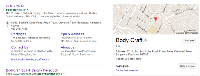 Health and wellness websites-Owning the local search