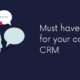 call center crm features