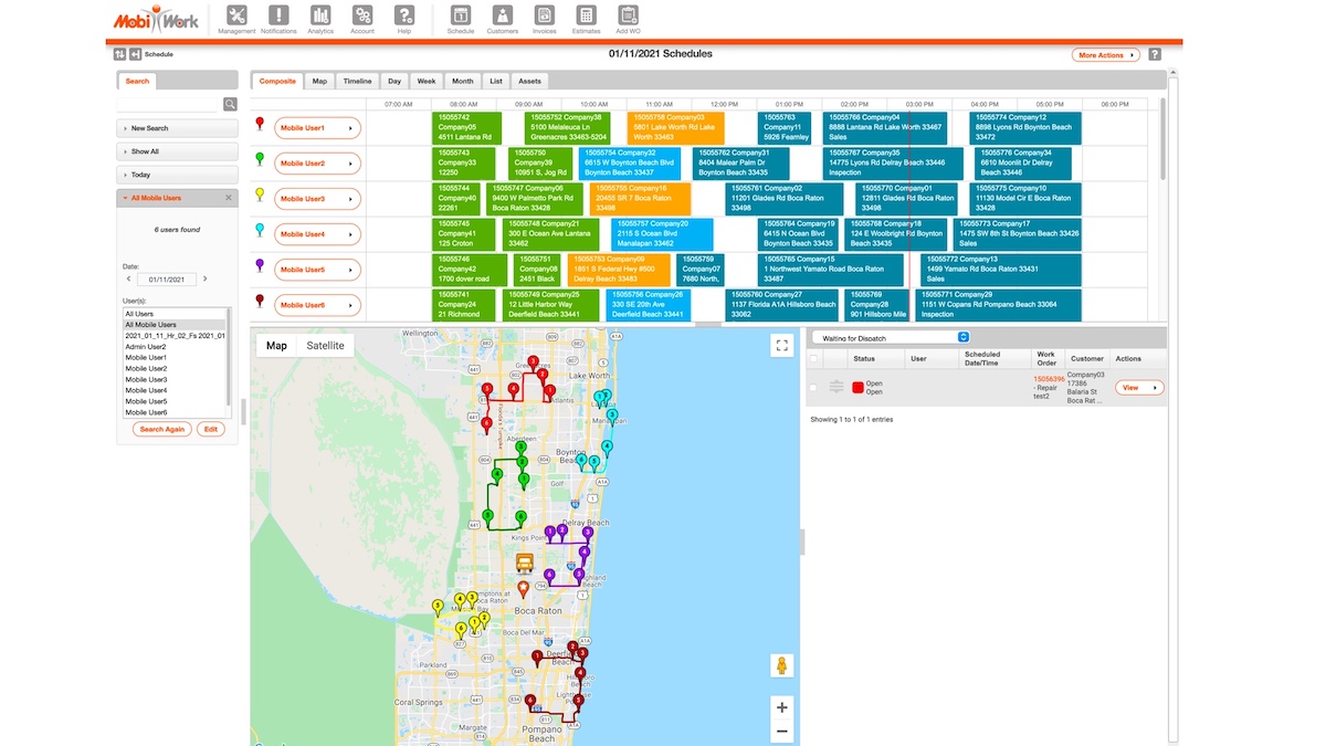 Best field sales apps- mobiwork