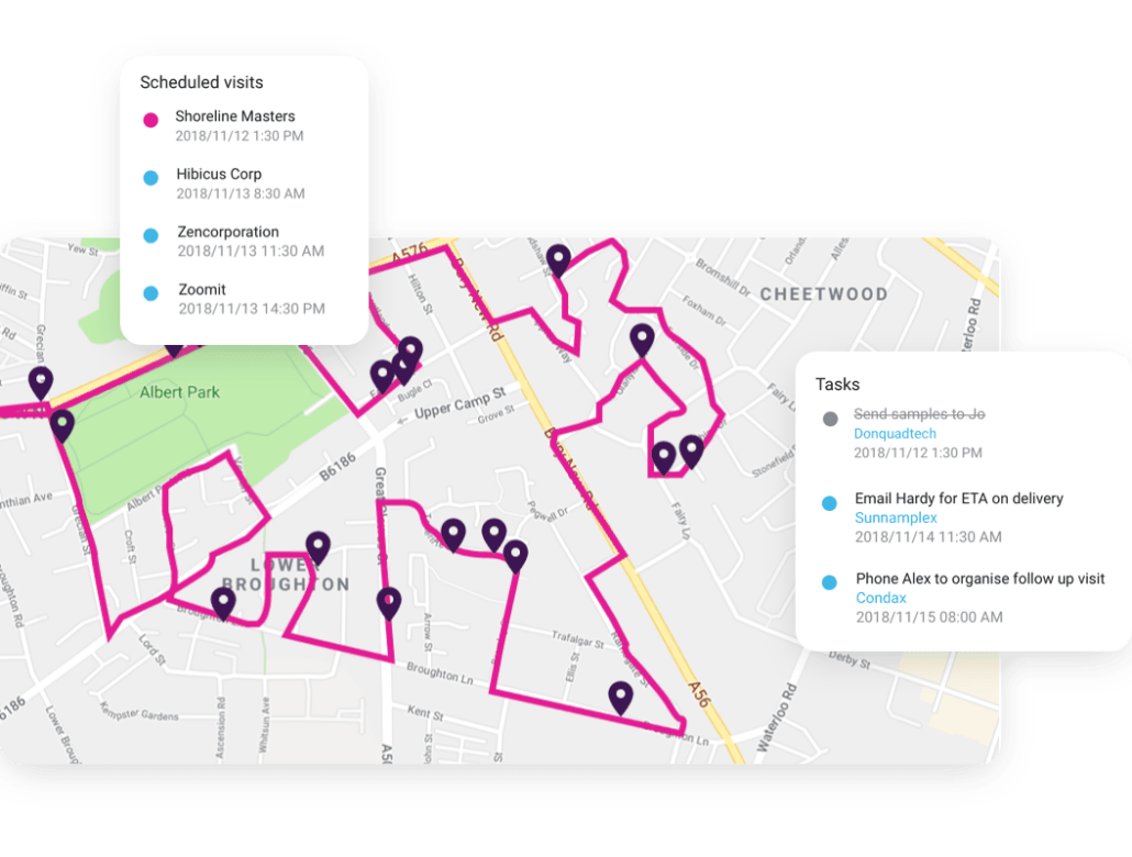 Best field sales apps- skynamo