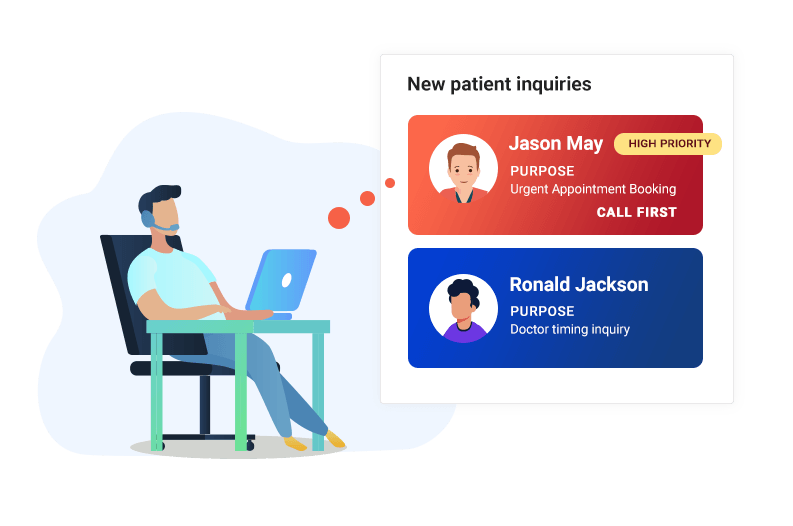 Patient experience management and patient engagement solution - prioritization