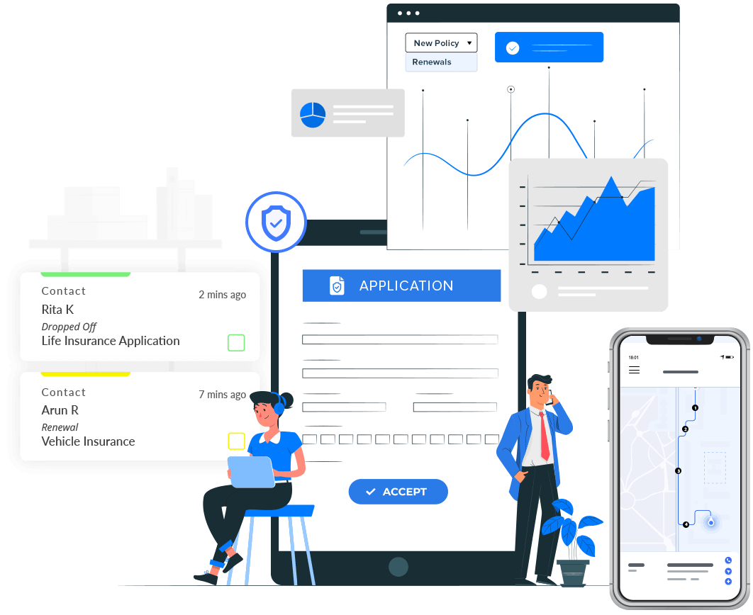 Insurance CRM Software - feature