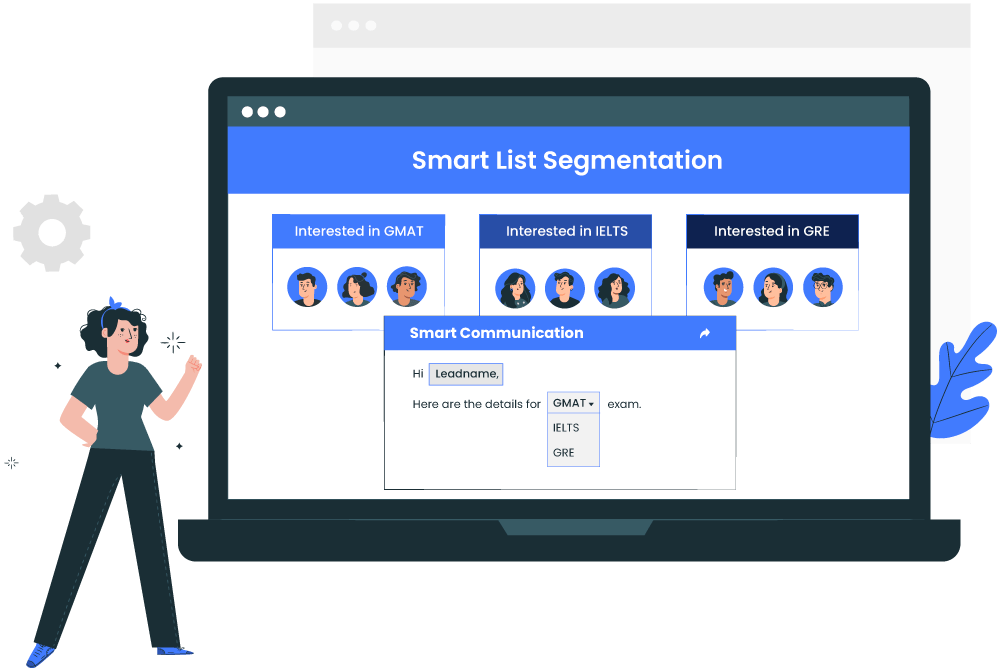 Lead nurturing - smart list segmentation
