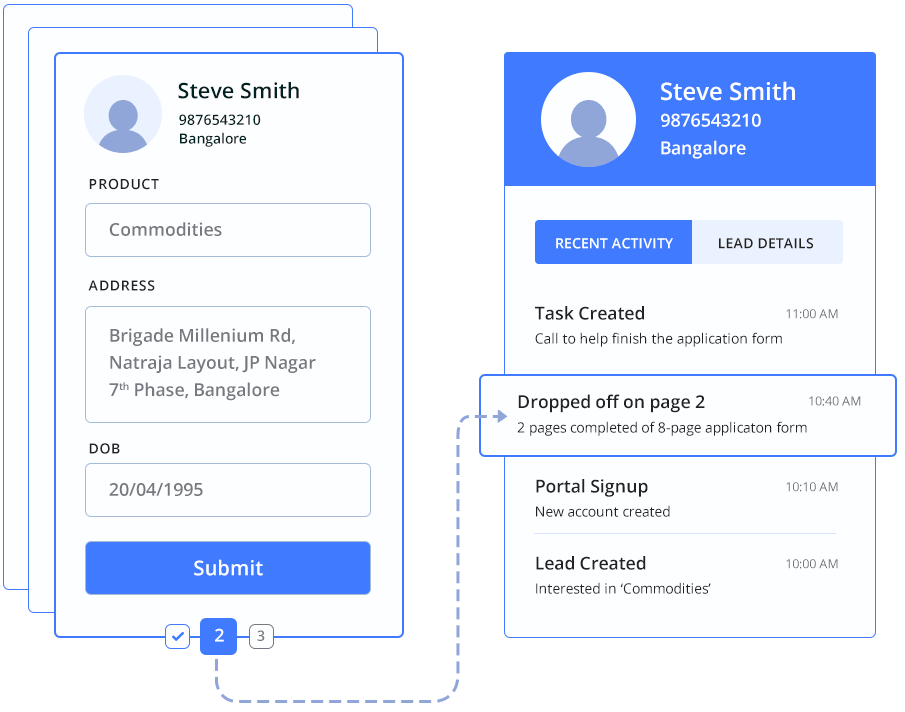 lead capture automation - Capture leads from application portals