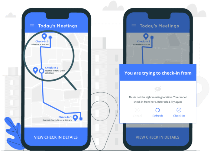 vendor onboarding software - geo tracking