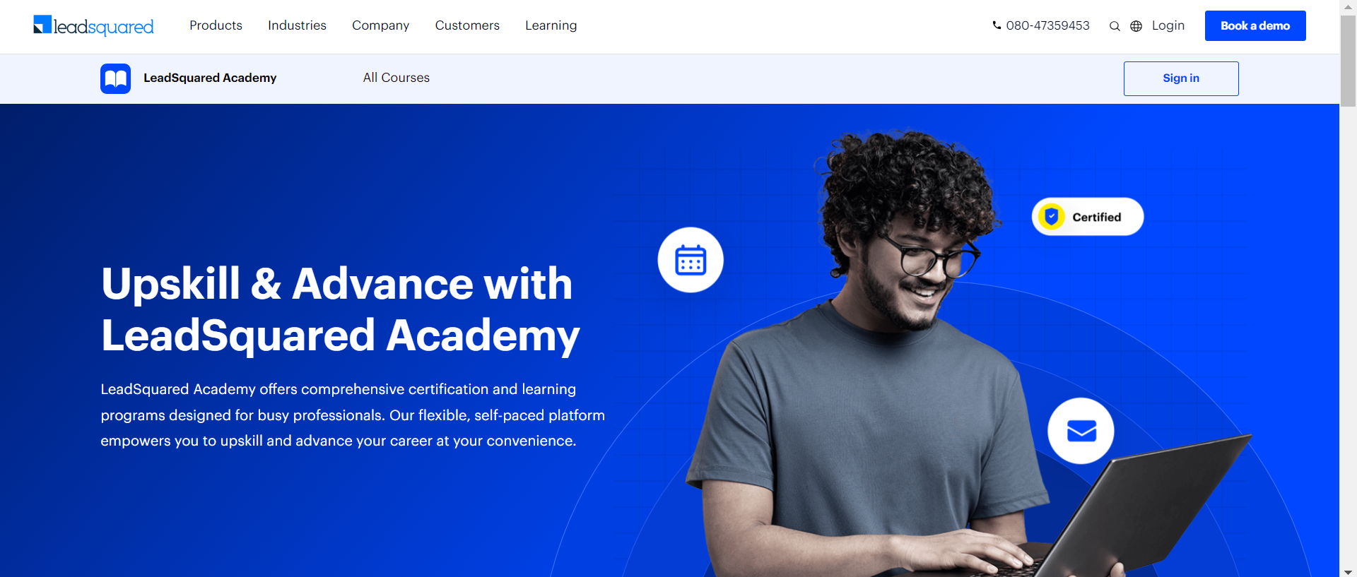 leadsquared certification - sales onboarding