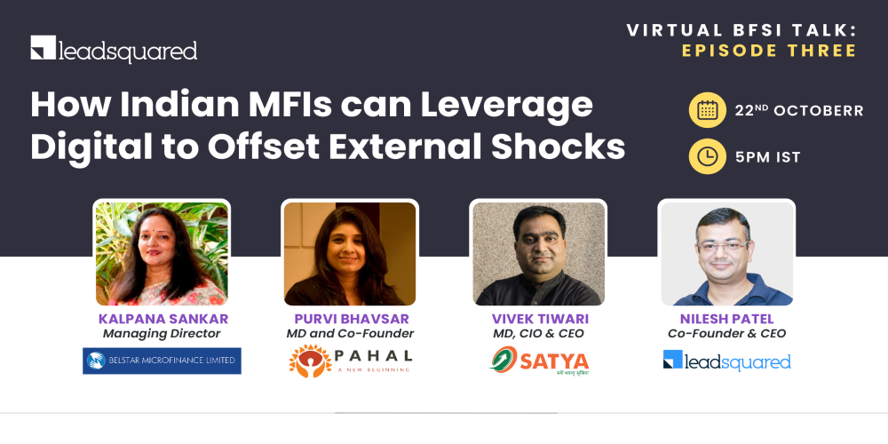 How Indian MFIs can Leverage Digital to Offset External Shocks