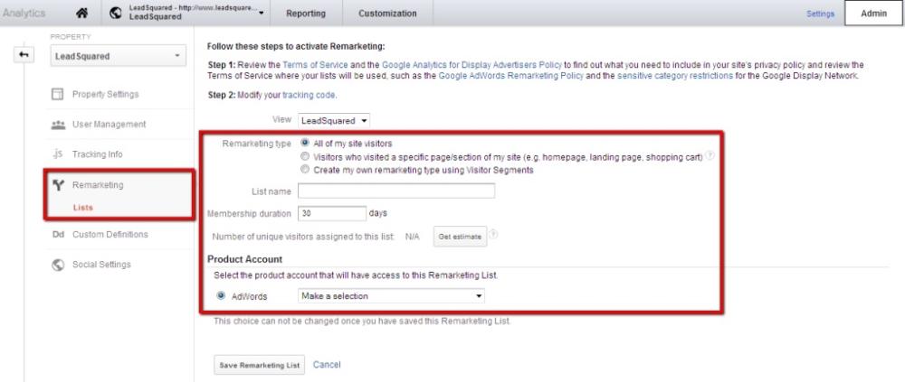 Remarketing With Google Analytics - An Easy Way To Re-engage Visitors