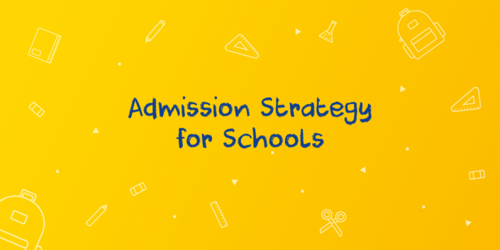 Admission strategy for schools
