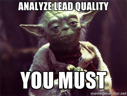 Analyze lead quality 1