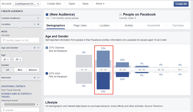 Audience-Insights---Travel-Example - Marketing Strategy