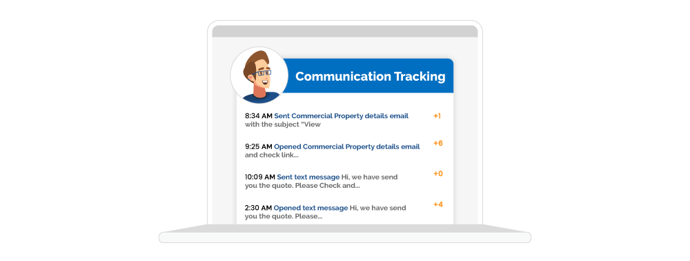Communication Tracking in CRM for Real Estate