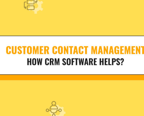 Customer contact management in CRM