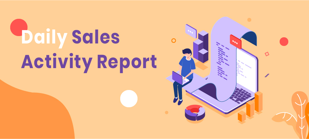 Daily sales activity report - banner