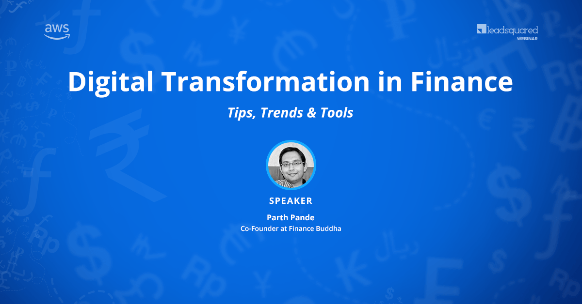 Digital Transformation in Finance (Webinar)