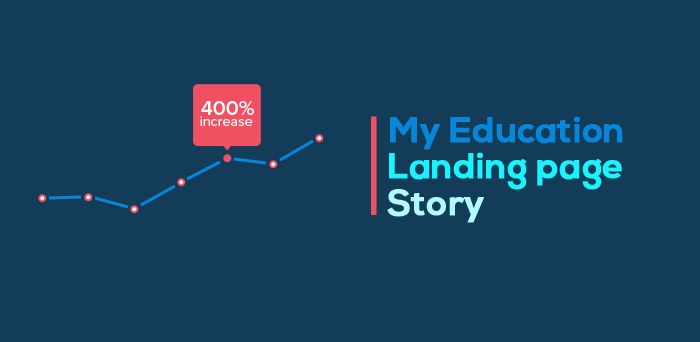 Education Landing Page Story