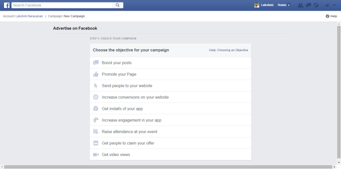 Objectives for Effective Facebook Ads
