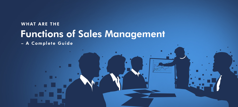 Funtions of sales management - banner