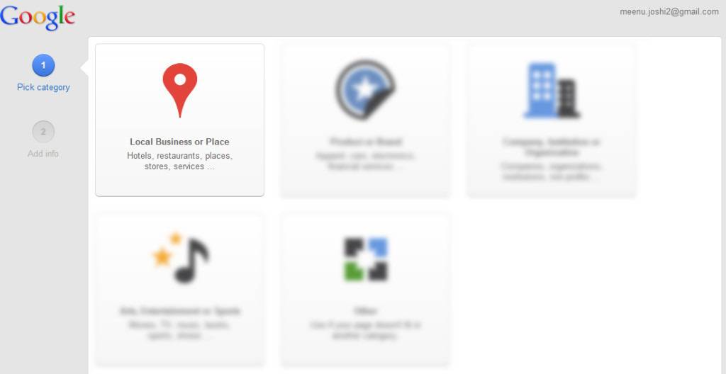 Google Plus Local