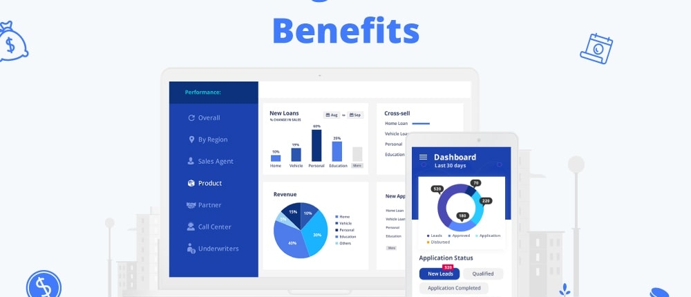 Lending software benefits in loan origination and management