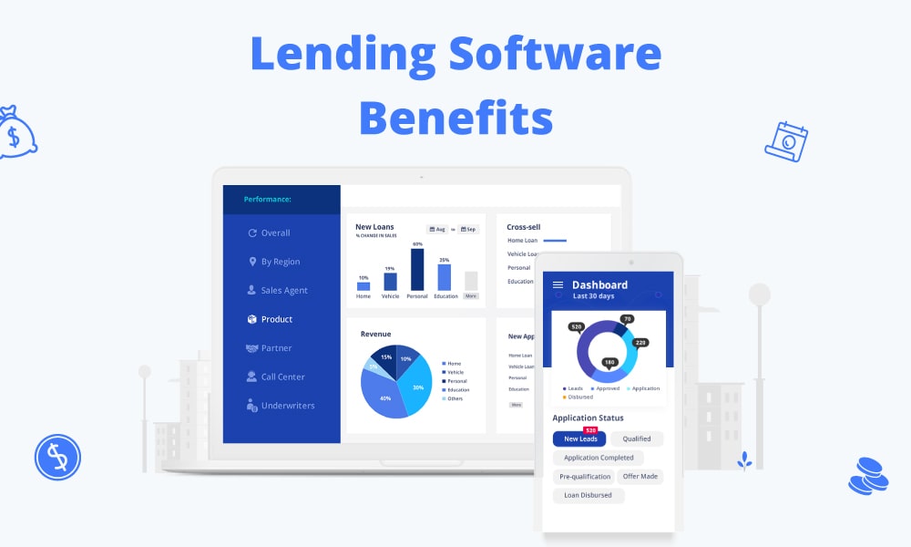 Lending software benefits in loan origination and management