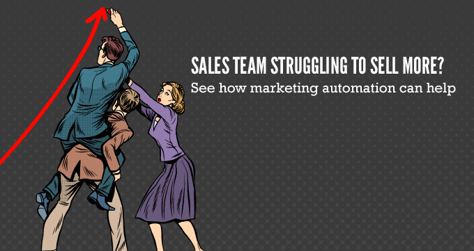 Marketing automation software helps sales team