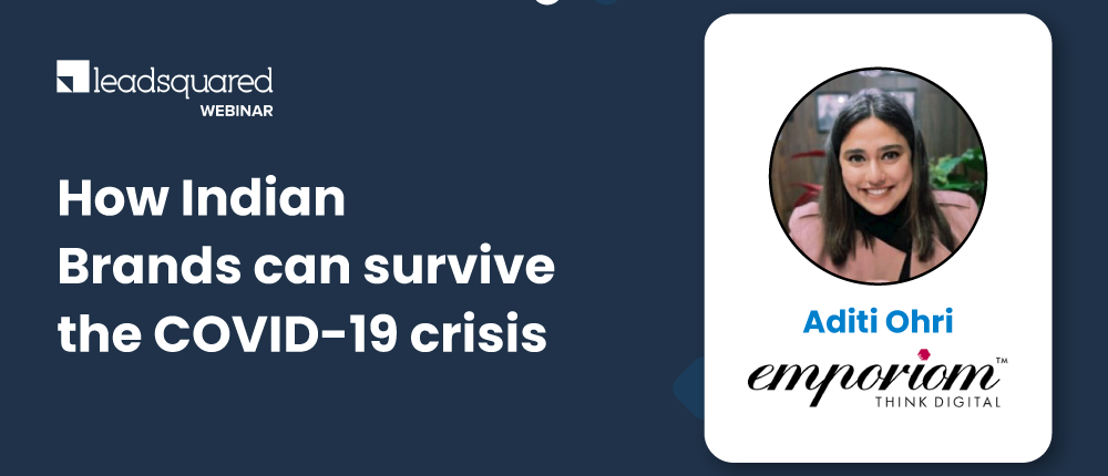 How Indian Brands can survive the COVID-19 crisis