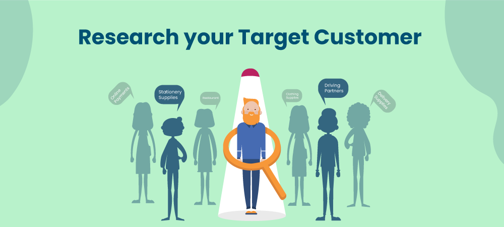 First B2B Sales Strategy is to research your target customers.