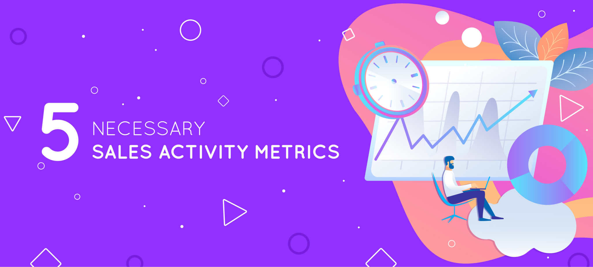 Sales activity metrics - banner