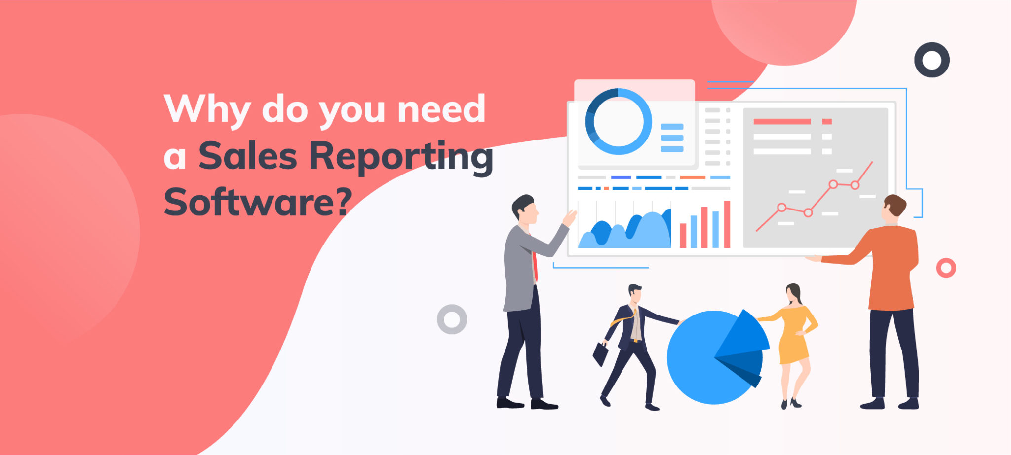 Sales reporting software - banner