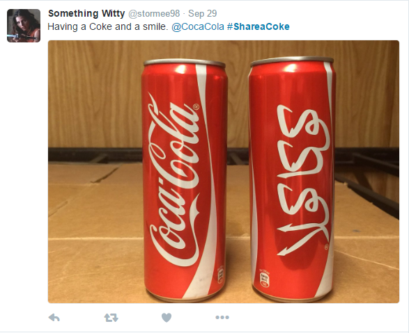 Social media Marketing- Share a Coke
