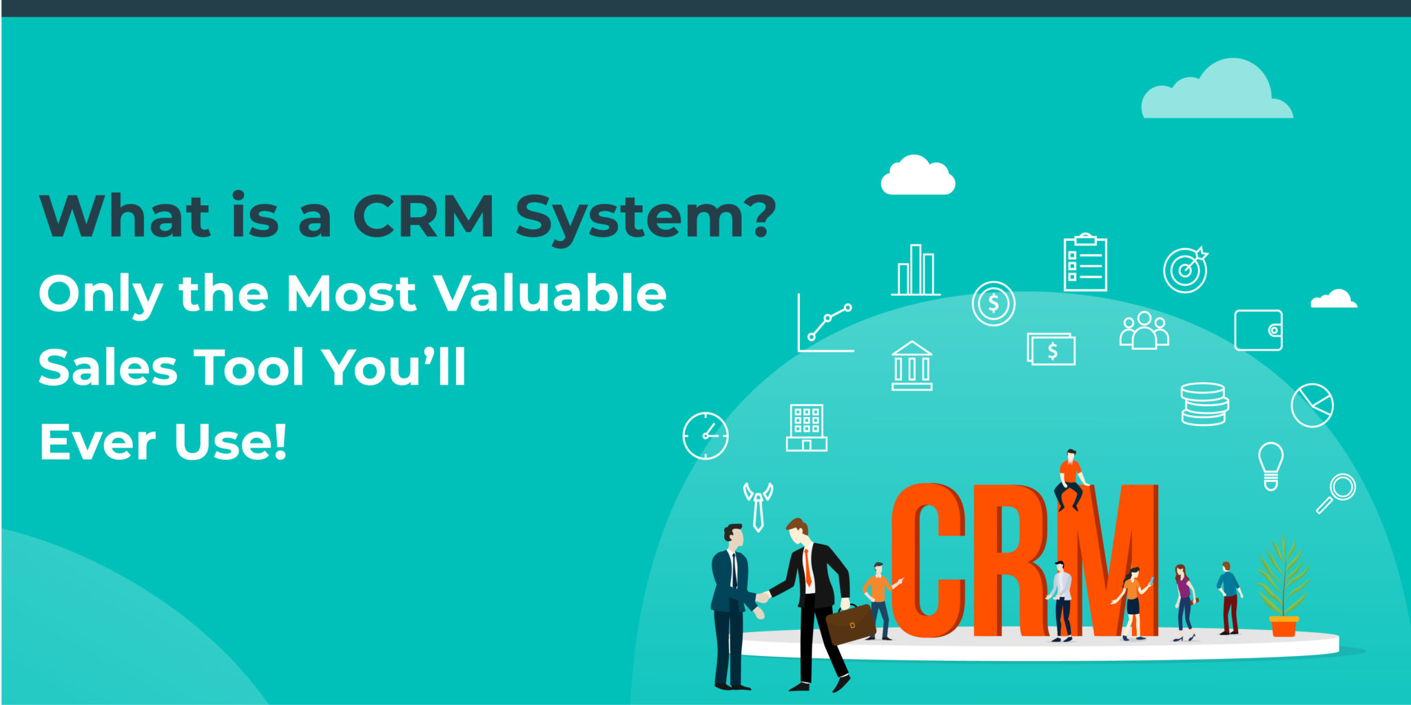 What is a CRM system - banner