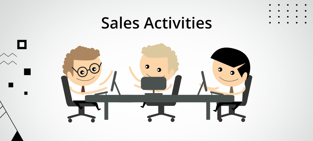 Sales activities - banner