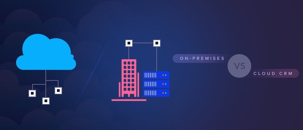 on-premise vs cloud CRM - banner