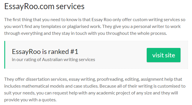 Essayroo - Education Landing Page