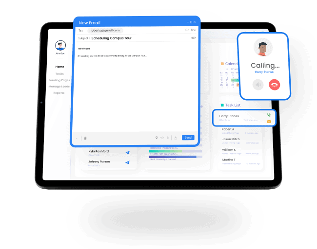 Hyper-personalize communication with applicants based on their intent and witness high inquiry to enrollment rates.