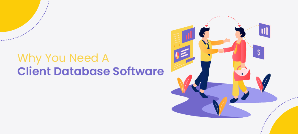 Client database software - banner