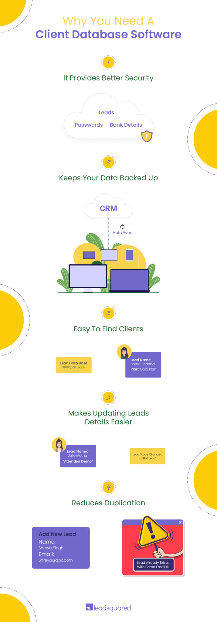 client database software - infographic