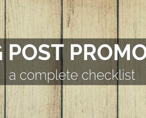 blog post promotion