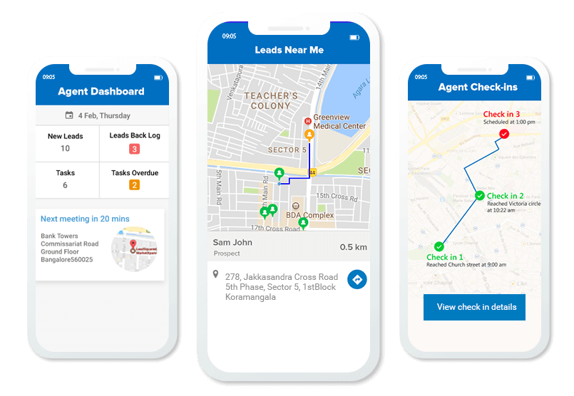 GPS tracking for field sales reps