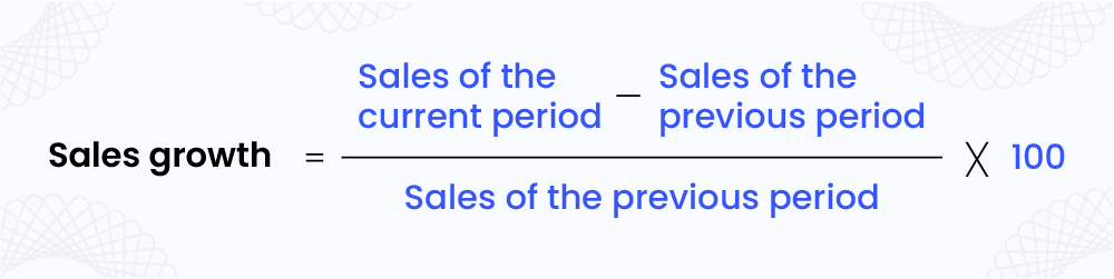 Formula -sales growth