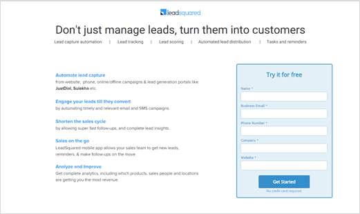 landing page optimization illustration example 1