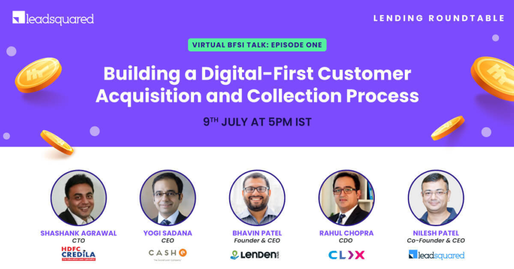 digital-first customer acquisition and collection process in lending