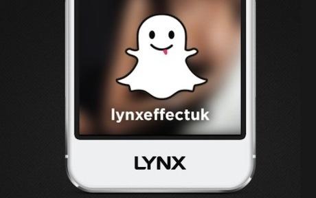 snapchat marketing - lynx