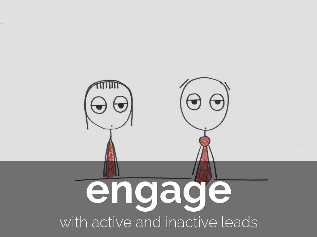 marketing automation tips 2- engage with inactive leads