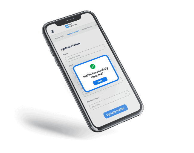 Create mobile friendly student application forms and ensure higher completion rates.