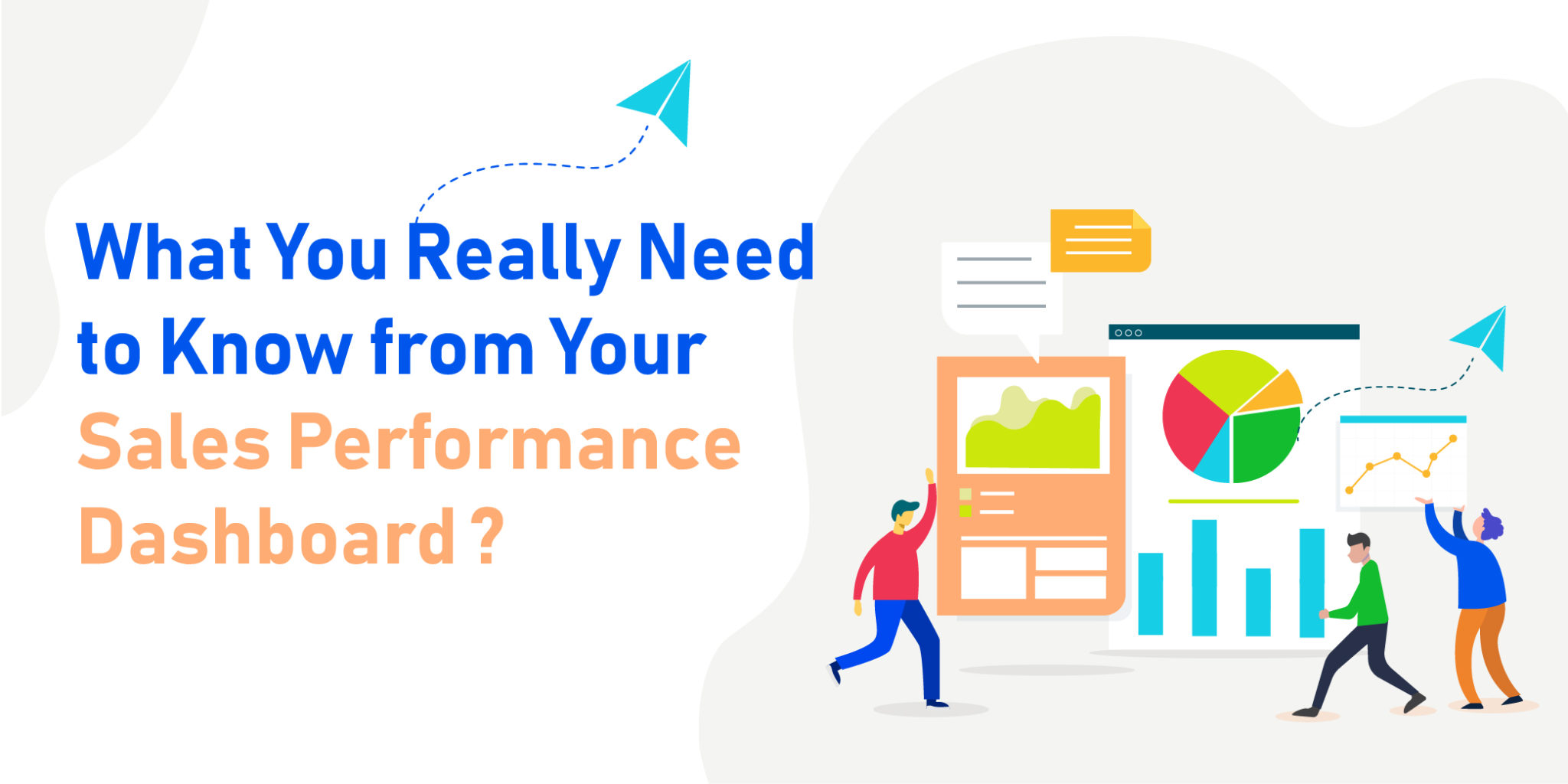 sales performance dashboard - banner