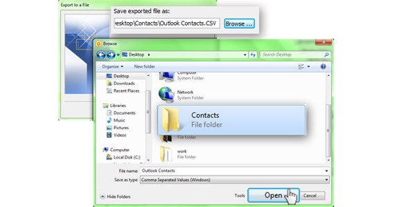 How to Export Contacts from Outlook : A Step by Step Guide 5 screenshot6ab 1
