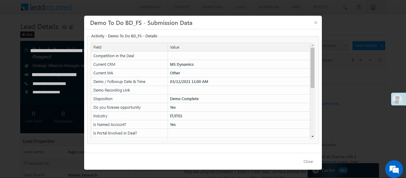 Demo notes examples to improve sales closing 